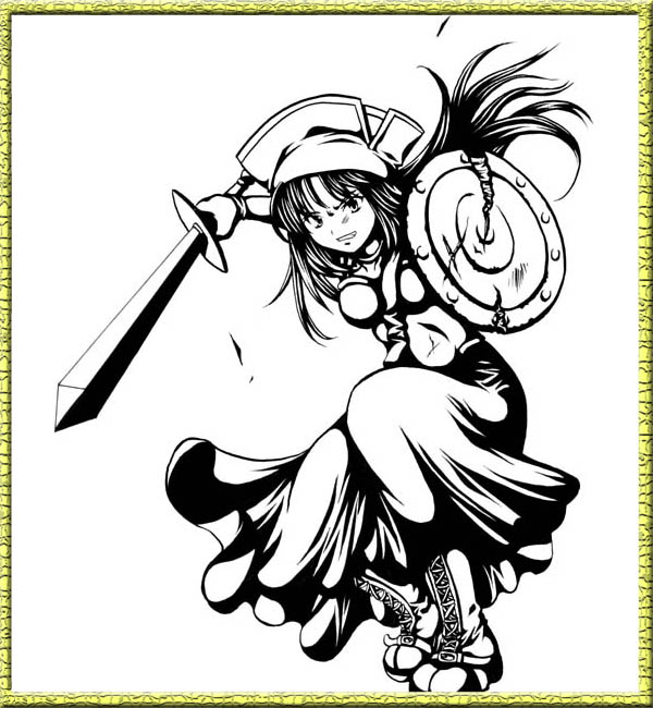 この絵は真似れないよね。芸が細かいなあ。